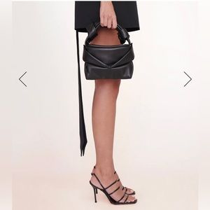 Staud Kiss Bag: Black 100% Lamb